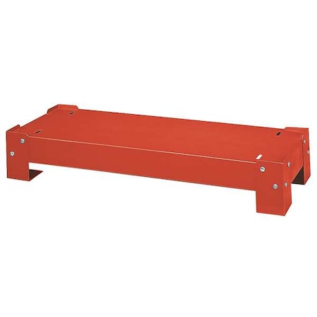 Durham Mfg Base for Bin Storage Unit, D 12 1/4, Red 364-17