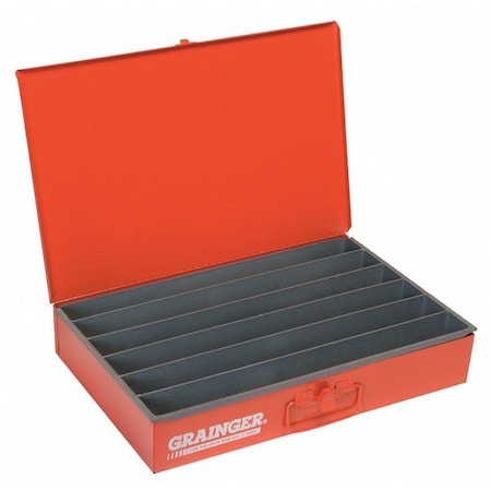 DURHAM MFG Compartment Drawer with 6 compartments, Steel 125-17-S1158