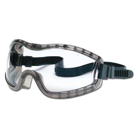 Condor Safety Goggles, Clear Lens, Anti-Fog, Anti-Scratch, Anti-Static, Indirect Vented, Dielectric 5JE28