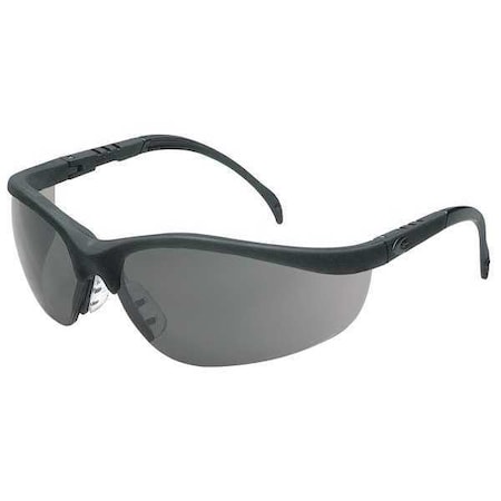 Condor Nome, Safety Glasses, Anti-Scratch, Gray Lens, Black Frame, Half-Frame 5JE25