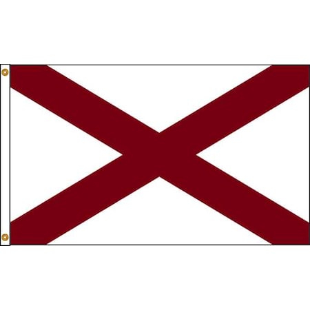 Annin Flagmakers Alabama Flag, 4x6 Ft, Nylon 140070
