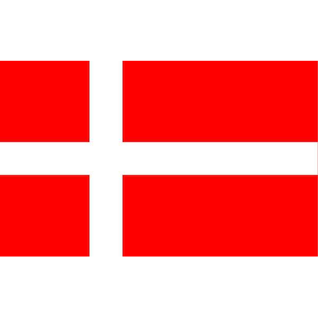 Annin Flagmakers Denmark Flag, 4x6 Ft, Nylon 192191