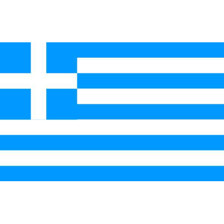 Annin Flagmakers Greece Flag, 3x5 Ft, Nylon 193125
