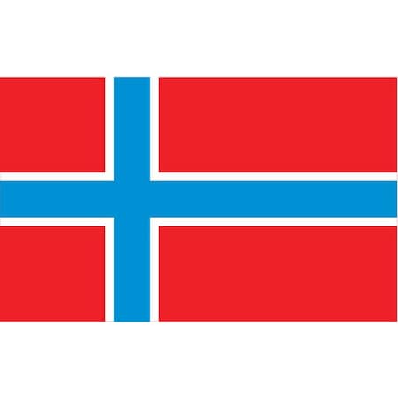 Annin Flagmakers Norway Flag, 3x5 Ft, Nylon 196446