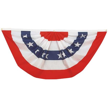 Annin Flagmakers US Pleated Fan, 18x36 In. 483125
