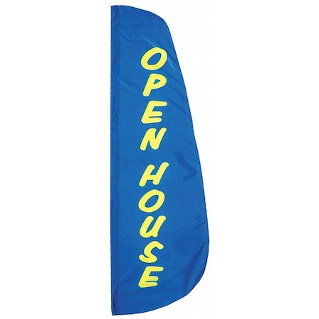 Annin Flagmakers Open House Feather Flag, 2x8 Ft, Nylon 916