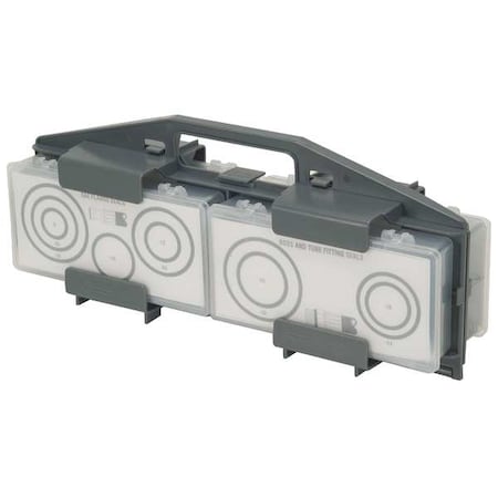 Zoro Select O-Ring Asst, Flange, Buna N, 216 Pcs 5JJT9