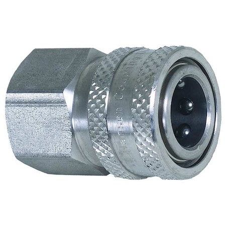 Mi-T-M QuickConnect Coupler, Female, 3/8x3/8 In 17-0041