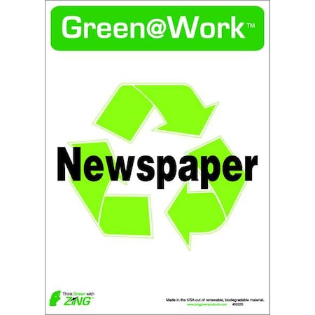 Zing Recycle Label, PK5 0022S