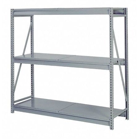 LYON Starter Bulk Storage Rack, 36 in D, 72 in W, 3 Shelves DD67323SD