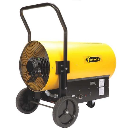 Fostoria Portable Electric Salamander Heater, 45,000W, 480V AC, 3 Phase, 153,585 BtuH, Non-Oscillating FES-4548-3