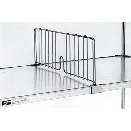 Metro Shelf Divider 8"H x 1"W, 6PK DD18FS