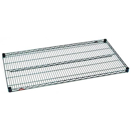 METRO 1830NK3 Super Erecta METROseal 3, Steel Industrial Wire Shelf with Microban, 800 lb. Capacity, 1" Height x 30" Width x 18" Depth (Pack of 4), Green