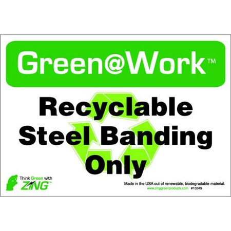 Zing Recycle Label, PK5 1047S