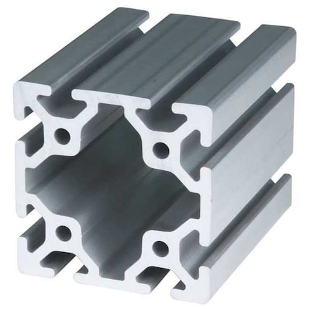 80/20 Extrusion, T-Slotted, 40S, 4M L, 80 mm W 40-8080-4M