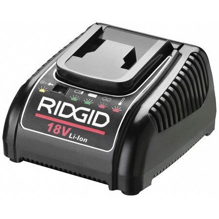 Ridgid Battery Charger, Li-Ion, 18 Volt 32068