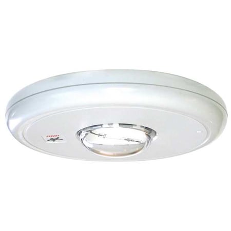 Edwards Signaling Horn Strobe, Plastic, White, 4 In EGC-HDVMH