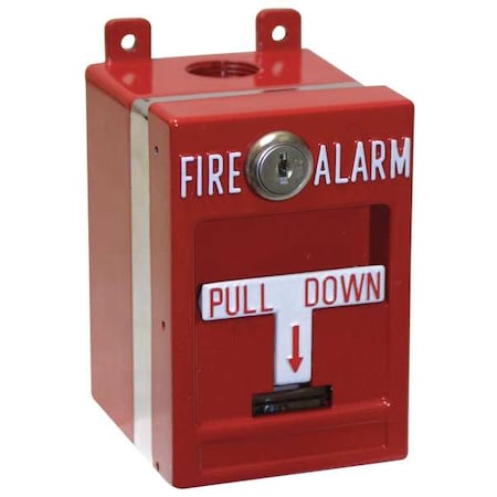 Edwards Signaling HazLoc pull station MPSR1-D45WX-GE