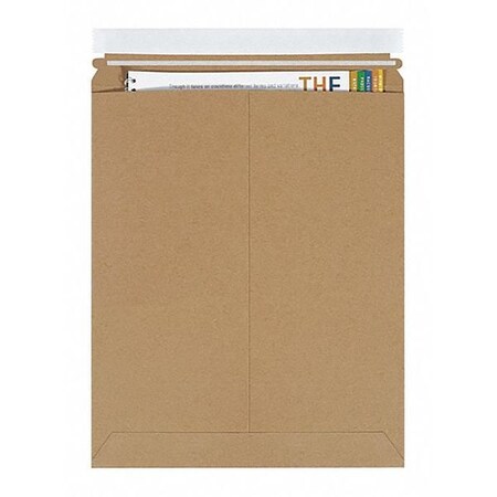 Zoro Select Mailer Envelope 11"L x 13-1/2"W, Kraft, Pk100 5KMC6