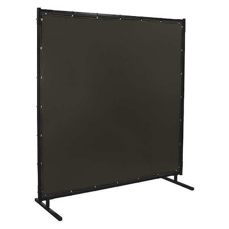 Steiner Welding Screen, Transparent Vinyl, 8 ft. W., 6 ft. H., 13 oz/sq yd, 150 Degrees F Withstand Temp. 532HD-6X8