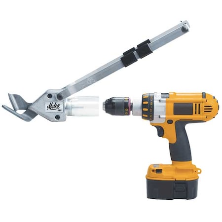 Malco Asphalt Shingle Cutter Drill Attachment, Straight