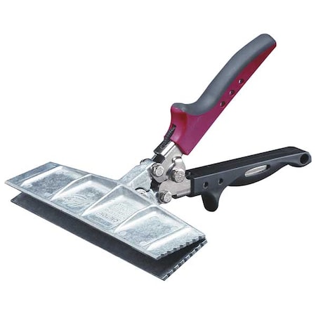 Malco Hand Seamer, 9-1/2", Die Cast Zinc with Nickel Plating S9R