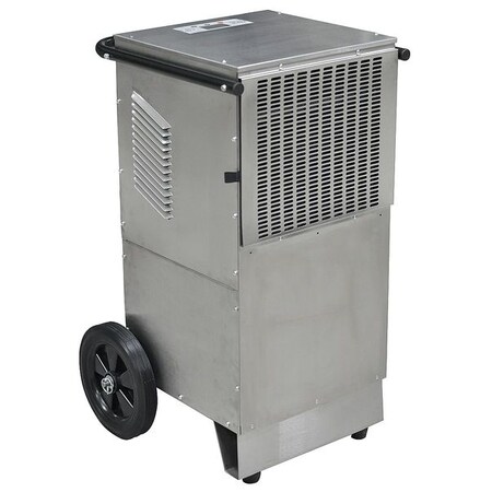 Dayton Industrial Portable Dehumidifier , 1 Speeds, Brushed Stainless Steel ,  5KNZ5