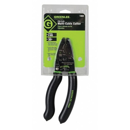 Greenlee Coaxial Cable Cutter, 7 In 1969