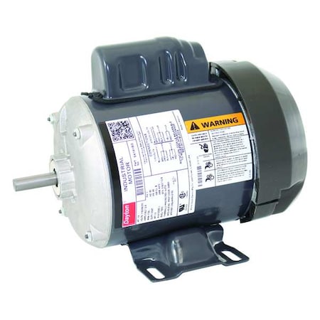 Dayton Capacitor-Start General Purpose Motor, 1/4 hp HP, 48 Frame, 115/208-230V AC Voltage 5K191BG