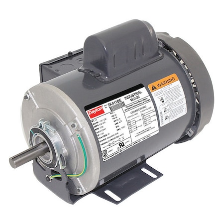 Dayton Capacitor-Start General Purpose Motor, 1/3 hp HP, 115/230V AC Voltage, 56 Frame 5K411