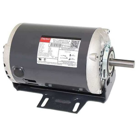 Dayton Split-Phase Belt Drive Motor, 1/2 HP, 56 Frame, 115V AC Voltage, 1,725 Nameplate RPM 5K416BG