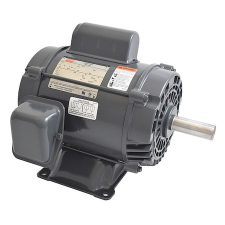 Dayton Capacitor-Start General Purpose Motor, 2 hp HP, 115/230V AC Voltage, 213 Frame 5K482