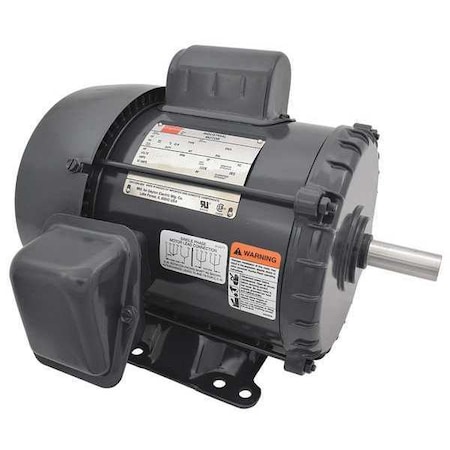Dayton Capacitor-Start General Purpose Motor, 1 hp HP, 115/230V AC Voltage, 182 Frame 5K485