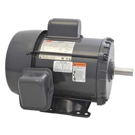 Dayton Capacitor-Start General Purpose Motor, 1 1/2 hp HP, 115/230V AC Voltage, 184 Frame 5K486