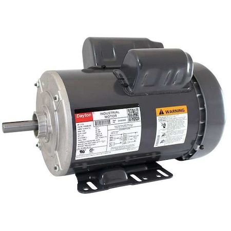 Dayton Capacitor-Start/Run General Purpose Motor, 1 1/2 hp HP, 115/208-230V AC Voltage, 56H Frame 5K565
