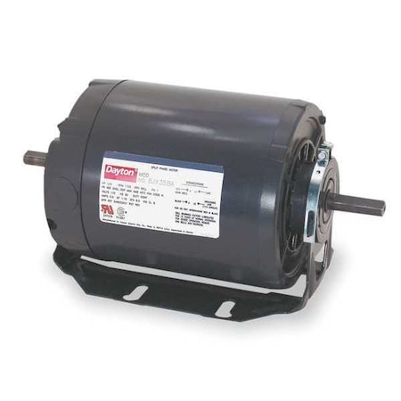 Dayton Tool Motor, 2-Shaft, 1/3hp, 3450rpm, 115V 5K600BA