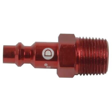 Legacy Coupler Plug, (M)NPT, 1/4, Aluminum A73640D-GRA