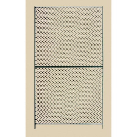 Folding Guard Wire Partition Panel, 4 ft x 12 ft 412