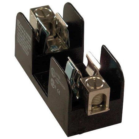 Mersen Open Fuse Block, 0 to 30A Amp Range, 250V AC/DC Volt Rating, 1 Poles, Box Lug 20306