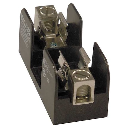 Mersen Open Fuse Block, H; K5 UL Class, 250V AC/DC Volt Rating, 1 Poles, Box Lug 20356