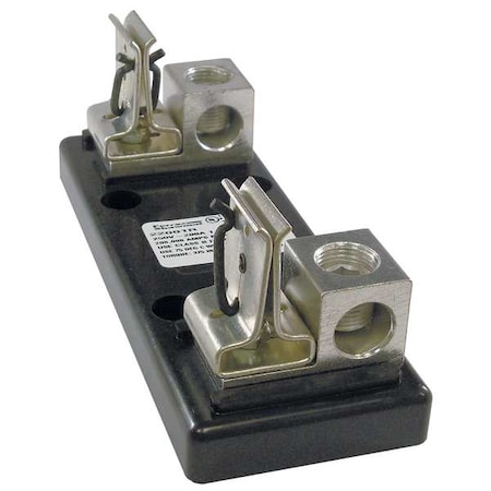 Mersen Open Fuse Block, H; K5 UL Class, 250V AC/DC Volt Rating, 1 Poles, Box Lug 22001