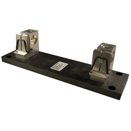 Mersen Open Fuse Block, H; K5 UL Class, 600V AC/DC Volt Rating, 1 Poles, Box Lug 64001