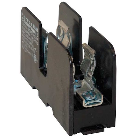 Mersen Open Fuse Block, 0 to 30A Amp Range, 600V AC/DC Volt Rating, 1 Poles, Pressure Plate 60326SJ