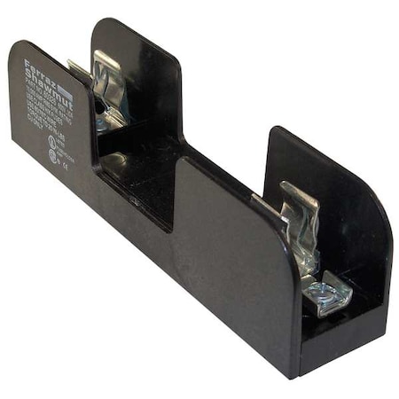 Mersen Open Fuse Block, 0 to 30A Amp Range, 600V AC/DC Volt Rating, 1 Poles, Pressure Plate 60326R