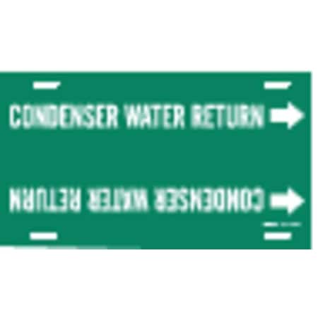 Brady Pipe Mkr, Condenser Water Return, 8to9-7/8 4040-G