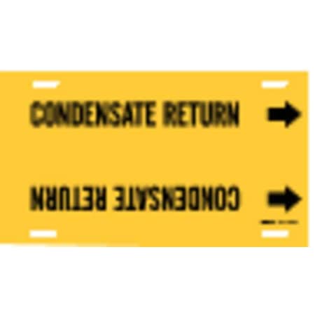 Brady Pipe Markr, Condensate Return, 8to9-7/8 In 4037-G