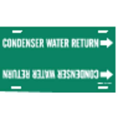 Brady Pipe Mkr, Condenser Water Return, 6to7-7/8 4040-F