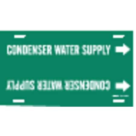 Brady Pipe Mkr, Condenser Water Supply, 8to9-7/8 4041-G