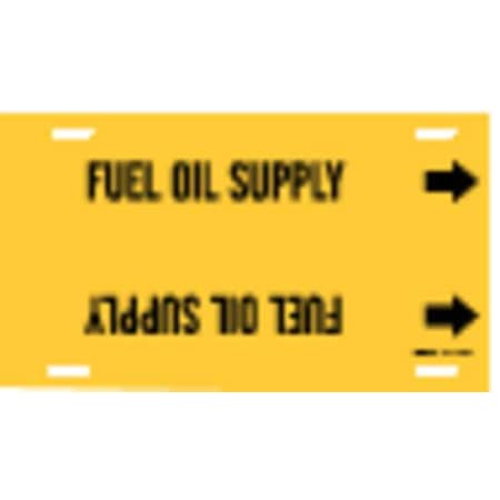 Brady Pipe Markr, Fuel Oil Supply, Y, 8to9-7/8 In 4065-G