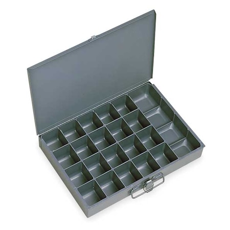 DURHAM MFG Compartment Drawer with 21 compartments, Steel 204-95-D940